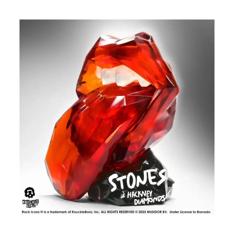 Rolling Stones - 3D Vinyl Licks statuette (Hackney Diamonds Version) 22 cm Figuurtje Shop Nu