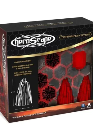 Heroscape The Lava Fields of ValhallaTerrain Exp. Figuurtje Merkproduct