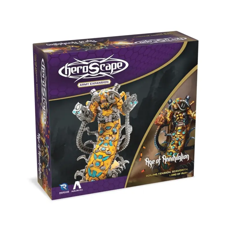 Heroscape Boiling Tension Cavorith Lord of Ruin Figuurtje Laatste Versie
