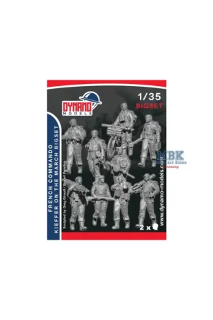 Actieprijs French Commando Kieffer Marching - Big Set Figuren