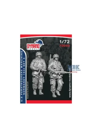 Weekendaanbieding U.S Paratroopers Marching (Normandy 1944) Set 3 Figuren