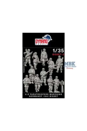 U.S. Paratroopers Marching (Normandy 1944) Big Set Figuren Finale Uitverkoop