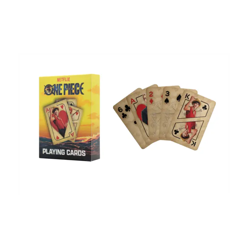 Beperkt Aanbod ONE PIECE NETFLIX - Playing Card Game (52 cards + 2 jokers)