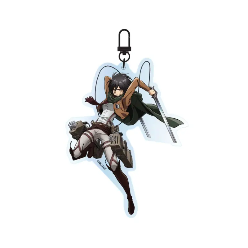 Uitverkoop Attack on Titan - Mikasa Ackermann Acrylic Keychain