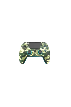 Dagaanbieding PS5 LED Bluetooth Controller - Green Camo