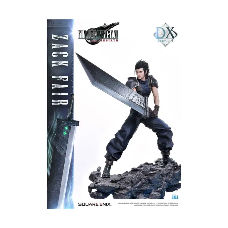 Speciale Aanbieding Final Fantasy VII Rebirth statuette 1/4 Zack Fair Deluxe Ver. 57cm Beeldjes