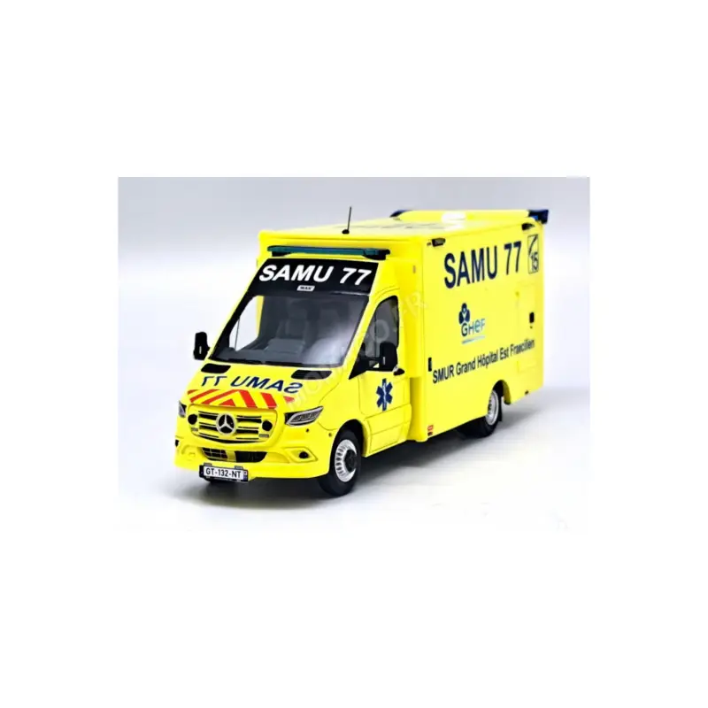 Mercedes-benz sprinter was ar samu "77 - seine-et-marne" Miniatuurr Populair
