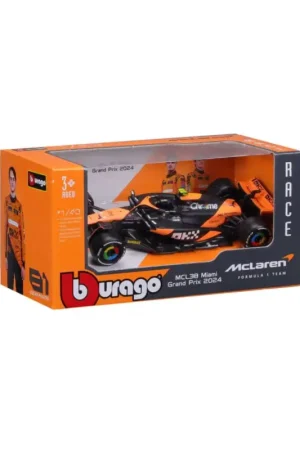 Koop Vandaag Mclaren f1 mcl38 mercedes team mclaren 4 lando norris 2024 (soft housing) Miniatuur