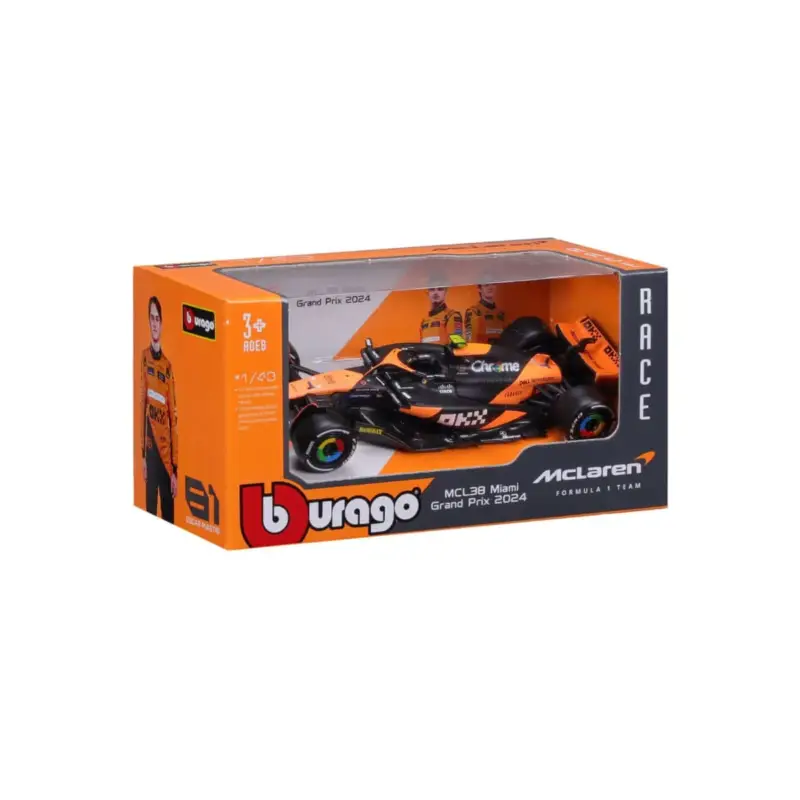 Koop Vandaag Mclaren f1 mcl38 mercedes team mclaren 4 lando norris 2024 (soft housing) Miniatuur