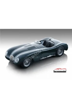 Jaguar type-c press version 1953 green “british racing green” Miniatuur Goedkoop