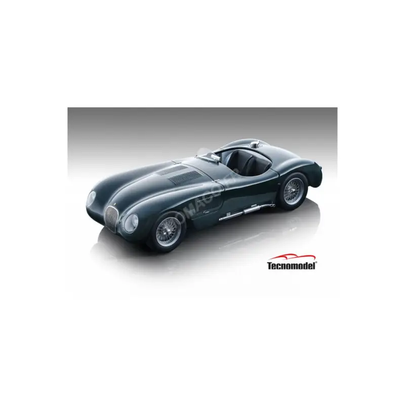 Jaguar type-c press version 1953 green “british racing green” Miniatuur Goedkoop