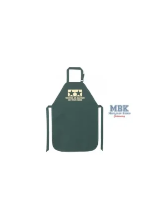 Bastelschürze / Craft apron - Tamiya Grün Fabrieksprijs