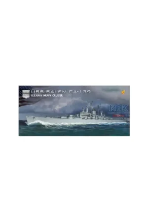 U.S. Navy Heavy Cruiser CA-139 USS SALEM-Deluxe K. Schaalmodel Meest Verkocht