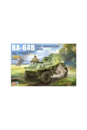 Soviet BA-64B light armored car (Fully internal) Schaalmodel Lage Kosten