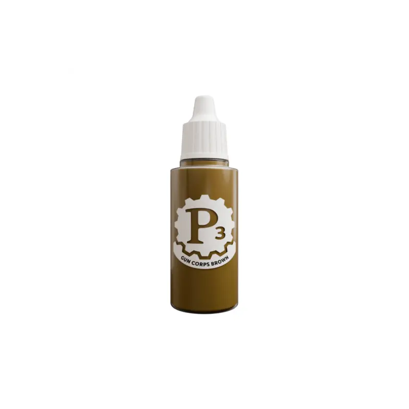 Direct Verzonden P3 Paint - Gun Corps Brown Acrylverf