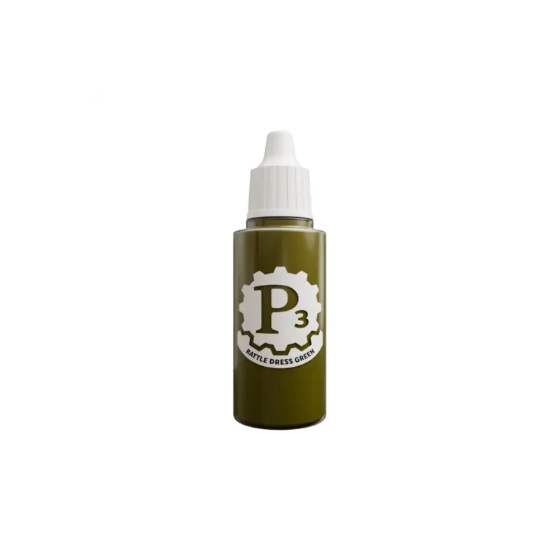 Uitverkoop Paint P3 - Battle Dress Green Acrylverf