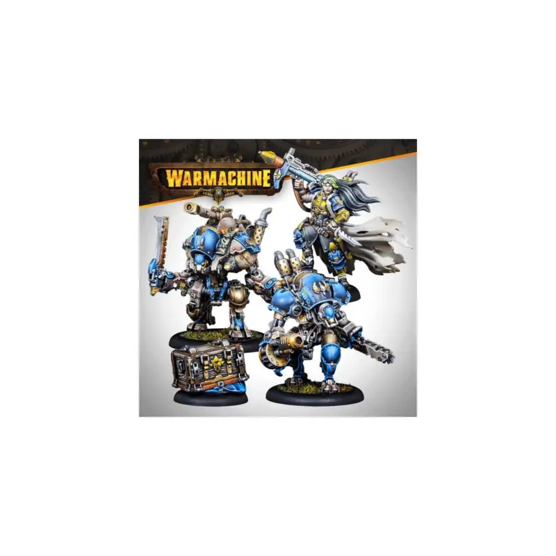 Warmachine - Cygnar Gravediggers Battlegroup Box Figuurtje Seizoensaanbieding