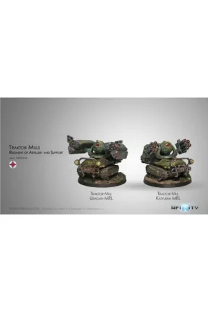 Weekendaanbieding Infinity - Traktor Muls. Regiment of Artillery and Support Figuurtje