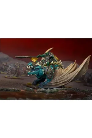 KINGS OF WAR - ORCS - WINGED RIPPER WAR LEADER (Mantic Direct)7 Figuurtje Dagaanbieding