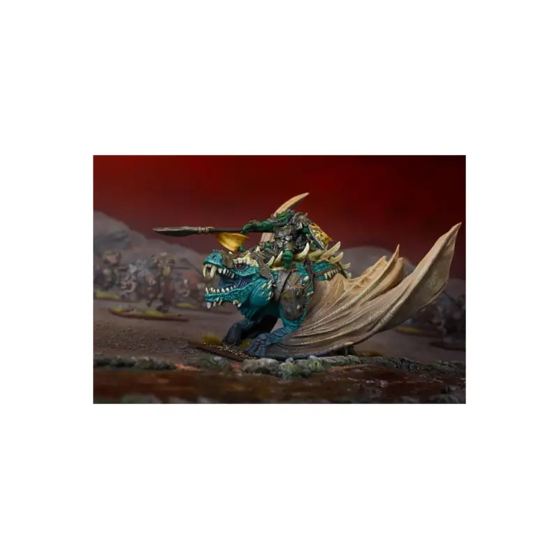 KINGS OF WAR - ORCS - WINGED RIPPER WAR LEADER (Mantic Direct)7 Figuurtje Dagaanbieding