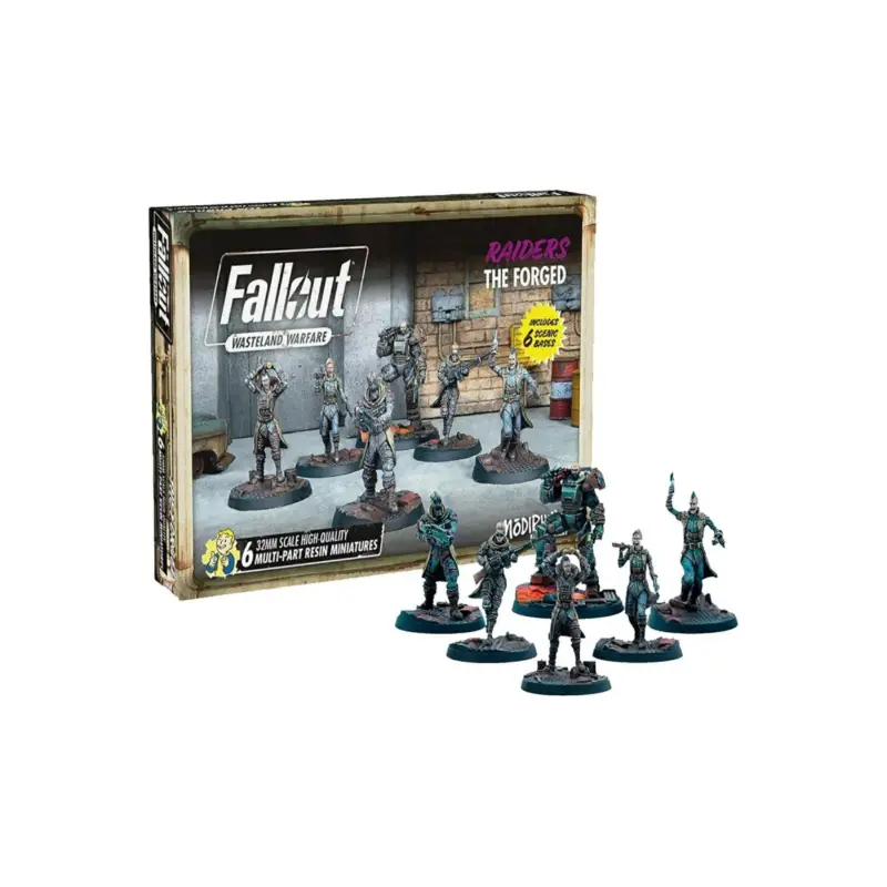 Direct Beschikbaar Fallout: Wasteland Warfare - Raiders - The Forged Figuurtje