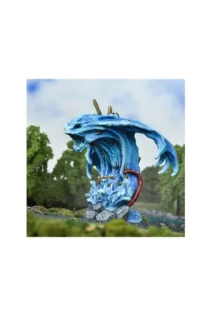 Lage Kosten KINGS OF WAR - REALM OF THE NERITICA TRIDENT - MAJOR WATER ELEMENTAL (Mantic Direct) Figuurtje
