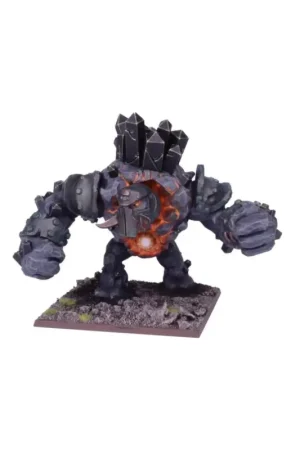 KINGS OF WAR - ABYSSAL DWARFS - MAJOR OBSIDIAN GOLEM (Mantic Direct) Figuurtje Tijdelijk Beschikbaar