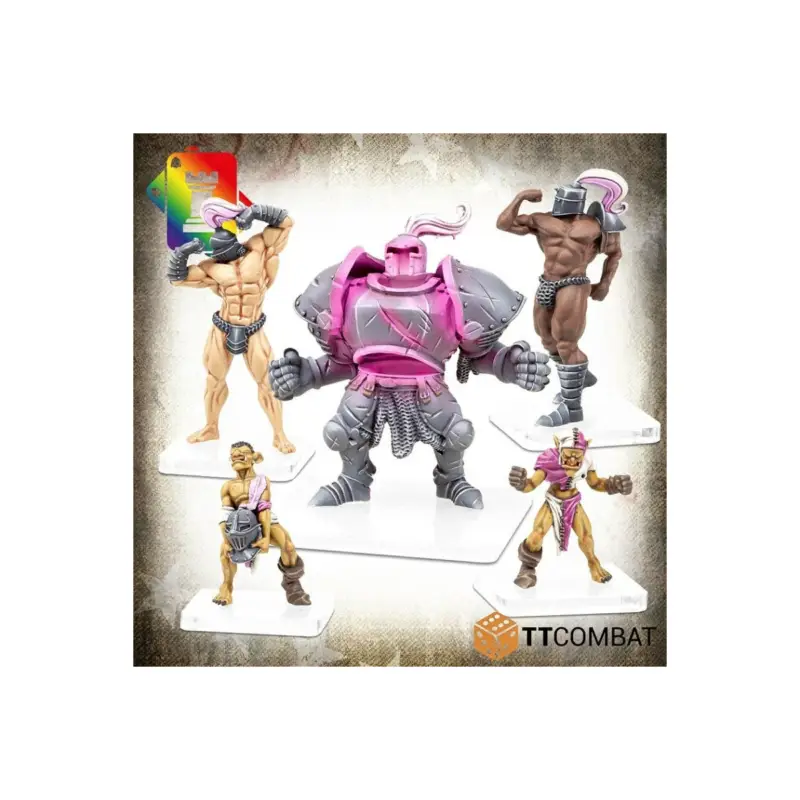 Koopje Rumbleslam - Knights of the Squared Circle (FR + ENG) Figuurtje