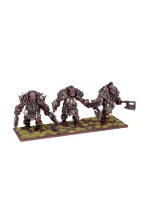 Gratis Retour KINGS OF WAR - OGRES - BRAVE BERSERKERS (Mantic Direct) Figuurtje
