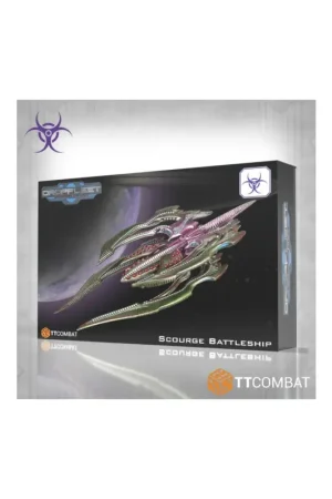 Dropfleet Commander - Scourge Battleship Figuurtje Dagaanbieding
