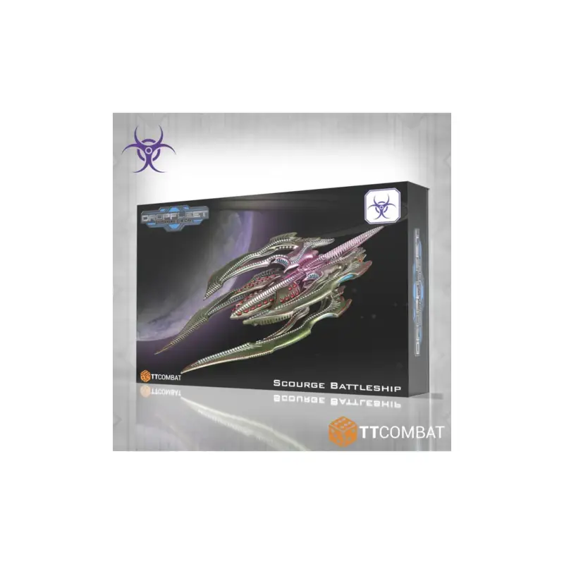 Dropfleet Commander - Scourge Battleship Figuurtje Dagaanbieding