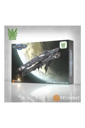 Dropfleet Commander - UCM Battleship Figuurtje Goedkoop
