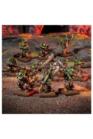 Flitsaanbieding KINGS OF WAR - GOBLINS - EARRINGS TROOP (Mantic Direct) Figuurtje
