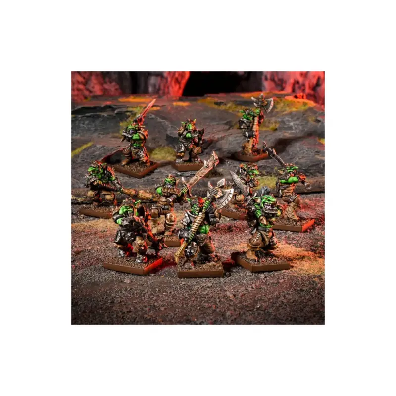 Flitsaanbieding KINGS OF WAR - GOBLINS - EARRINGS TROOP (Mantic Direct) Figuurtje