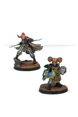 Warcrow - Black Legion Supports (FR + ENG) Figuurtje Alleen Vandaag