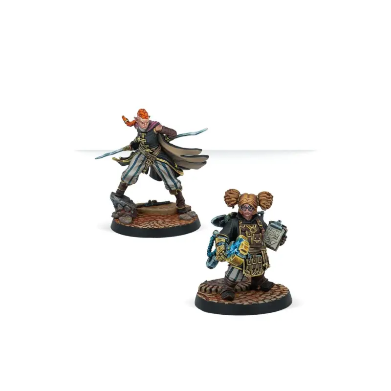 Warcrow - Black Legion Supports (FR + ENG) Figuurtje Alleen Vandaag
