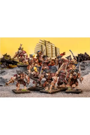 Actieprijs KINGS OF WAR - SALAMANDERS - CORSAIRS TROUPE (Mantic Direct) Figuurtje