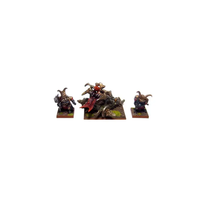 KINGS OF WAR - ABYSSAL DWARFS - KATSUCHAN ROCKET LAUNCHER (Mantic Direct) Figuurtje Rechtstreeks Van De Fabrikant