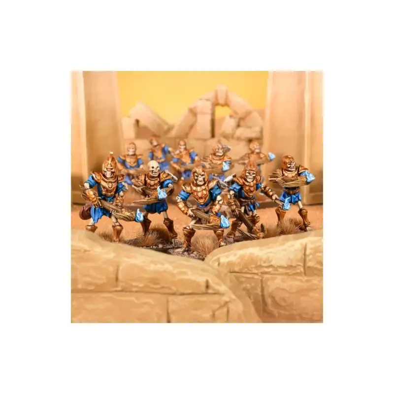 KINGS OF WAR - EMPIRE OF DUST - DEATH'S EYE CROSSBOW TROUPE (Mantic Direct) Figuurtje Uitverkoop
