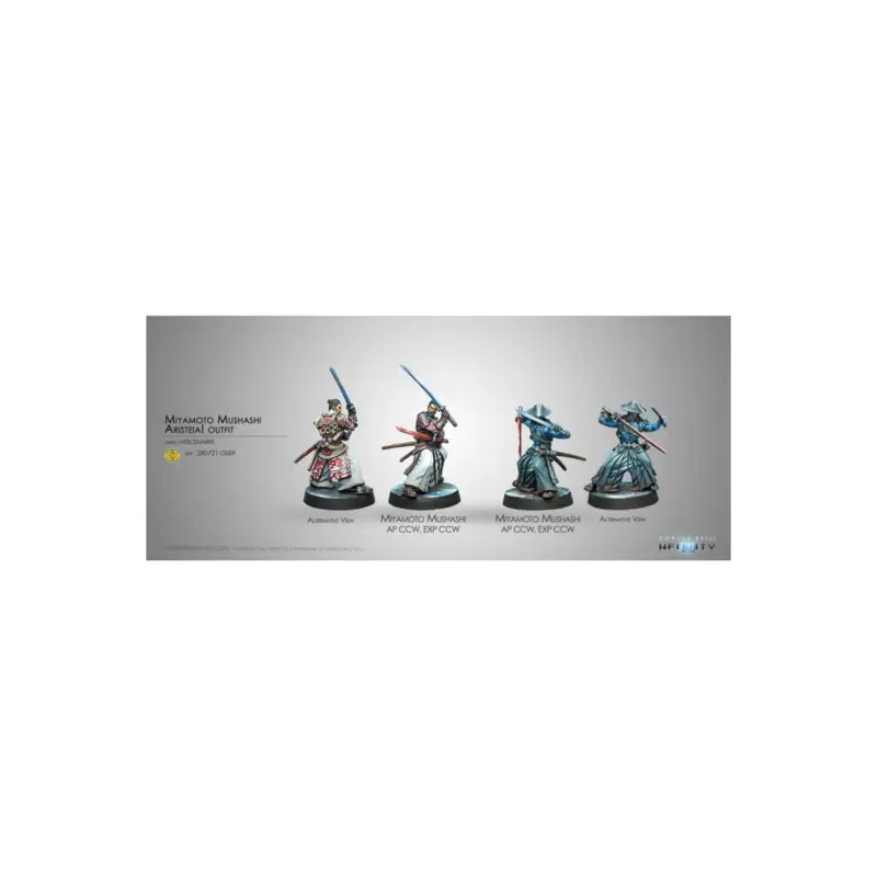 Infinity - Miyamoto Mushashi Aristeia! outfit Figuurtje Direct Verzonden