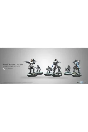 Infinity - Hector, Homerid Champion (Heavy Pistol, EXP CCW) Figuurtje Korting