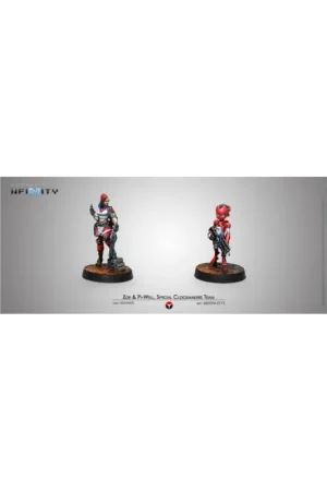 Infinity - Zoe & Pi-Well, Special Clockmakers Team (Engineer & Remote) Figuurtje Beperkte Voorraad