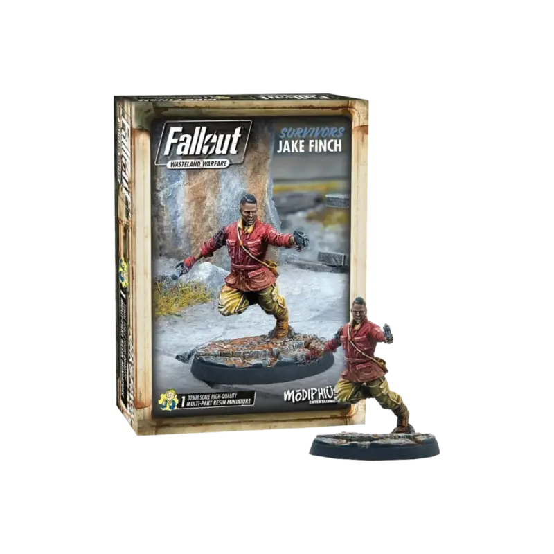 Fallout: Wasteland Warfare - Survivors - Jake Finch (Promo) Figuurtje Fabrieksprijs