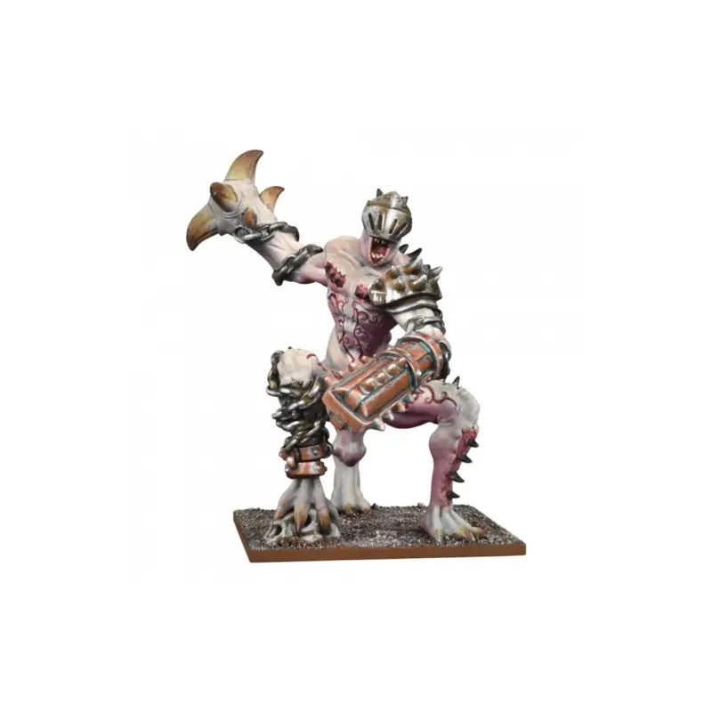 KINGS OF WAR - ABYSSAL DWARFS - ABYSSAL GROTESQUE CHAMPION (Mantic Direct) Figuurtje Gratis Retour