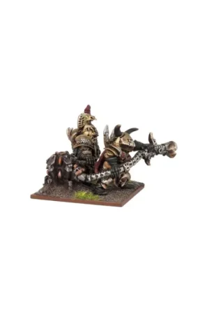 KINGS OF WAR - ABYSSAL DWARFS - DRAGON GUNNERS (Mantic Direct) Figuurtje Exclusieve Aanbieding