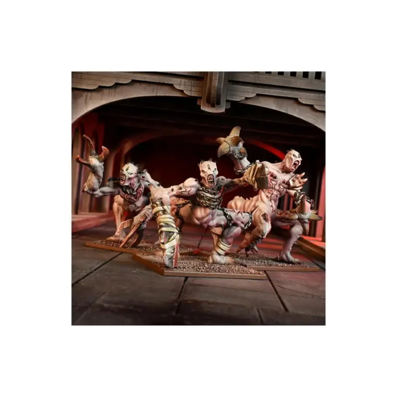 KINGS OF WAR - ABYSSAL DWARFS - GROTESQUE REGIMENT (Mantic Direct) Figuurtje Uitverkoop
