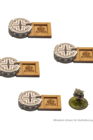 Bolt Action MDF Unit Pin Markers - Germany Figuur spellet Flitsaanbieding