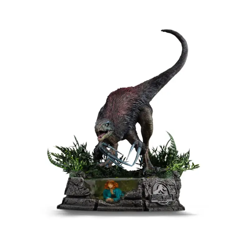 Speciale Aanbieding Jurassic World: Dominion statuette 1/20 Demi Art Scale Therizinosaurus 29 cm Figuurtje