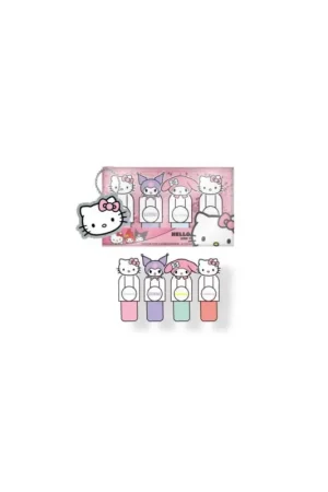 HELLO KITTY & Friends - Pack of 4 mini "head" highlighters Bestel Nu