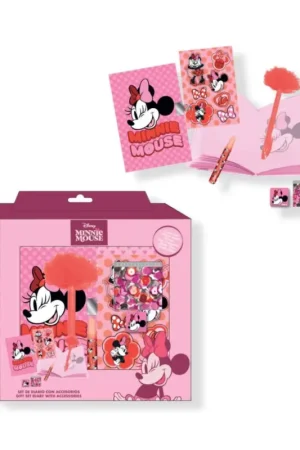 Koop Vandaag MINNIE - Stationery Set - Journal + accessories 6pc.